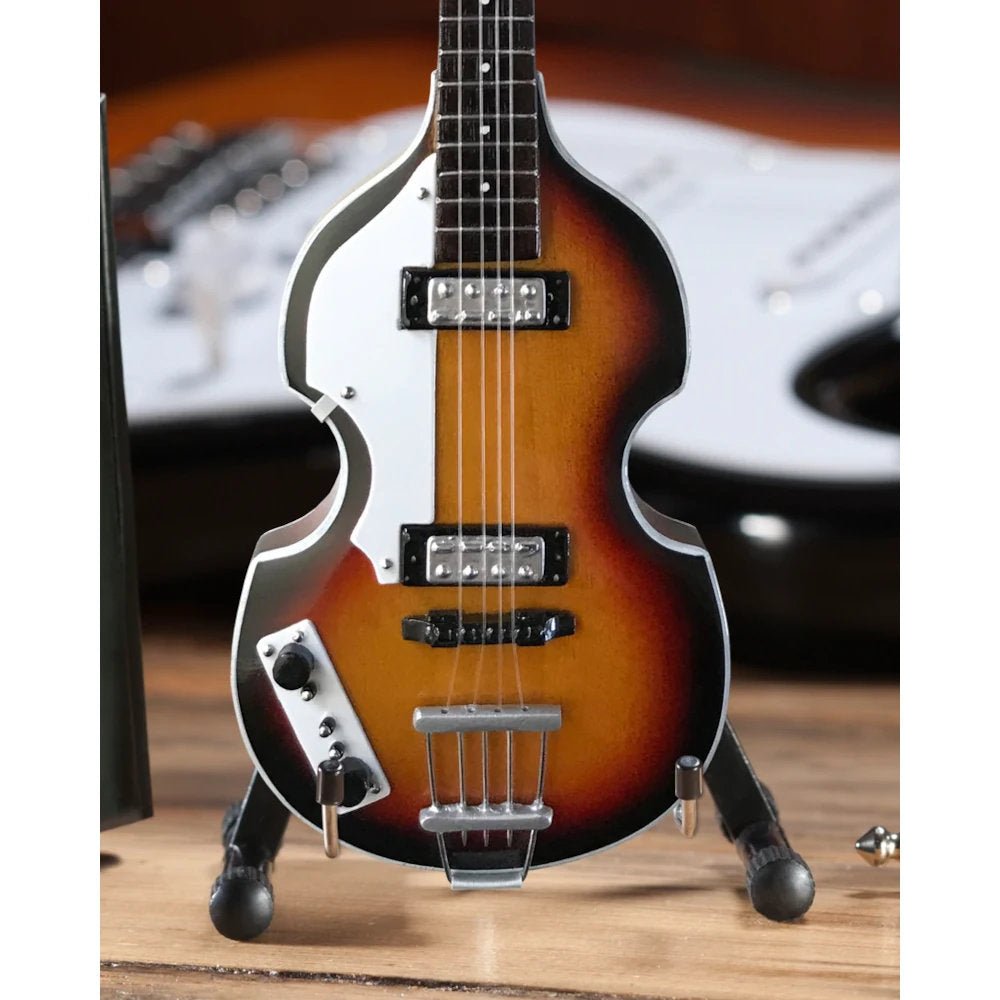 PAUL MCCARTNEY ポールマッカートニー (ソロ 55周年 ) - Original Violin Bass ミニチュア / ミニチュア楽器 - PGS